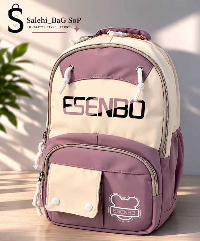کوله فانتزی دخترانه و پسرانه مدل ESENBO کد ۵۴